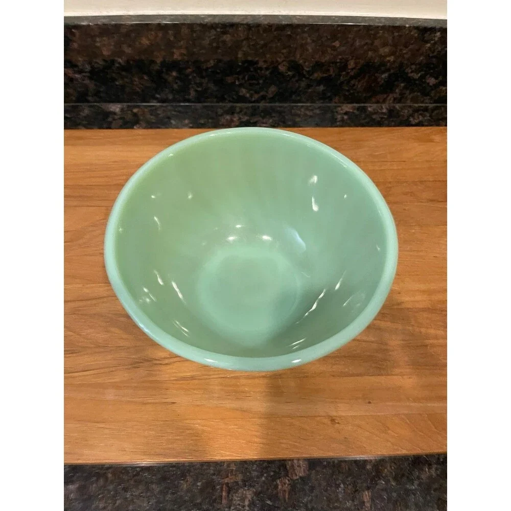 Vintage Fire-King Jadeite Mixing Bowl